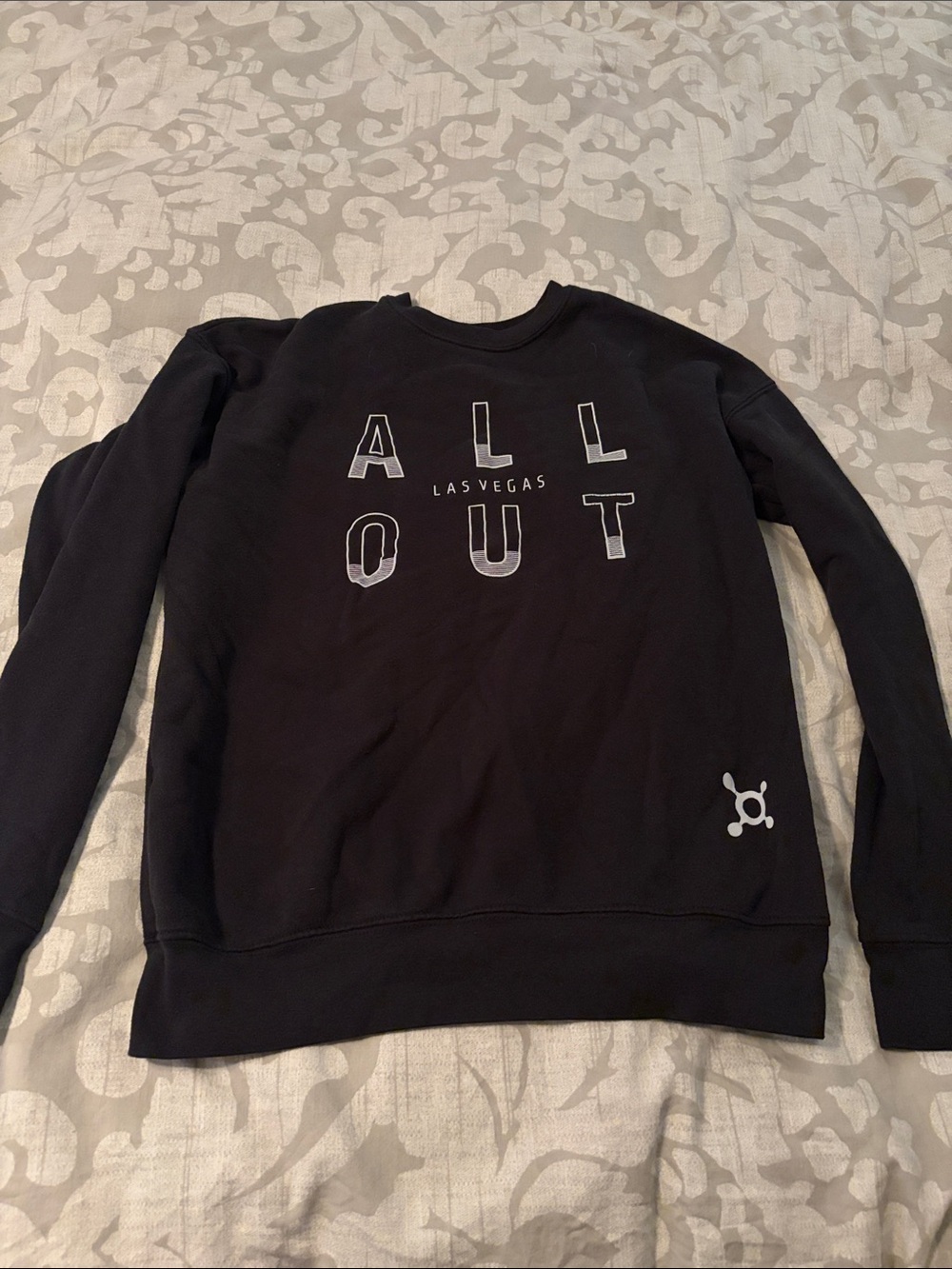 Orangetheory Black "All Out" Crewneck Sweater - Las Vegas